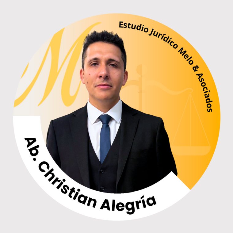 Retrato de Ab. Christian Alegría, Melo & Asociados