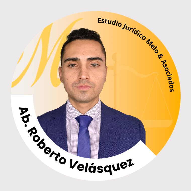 Retrato de Ab. Roberto Velásquez, Melo & Asociados